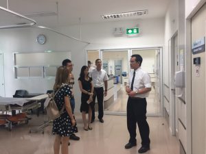 Huayin Health Group Executives Visit